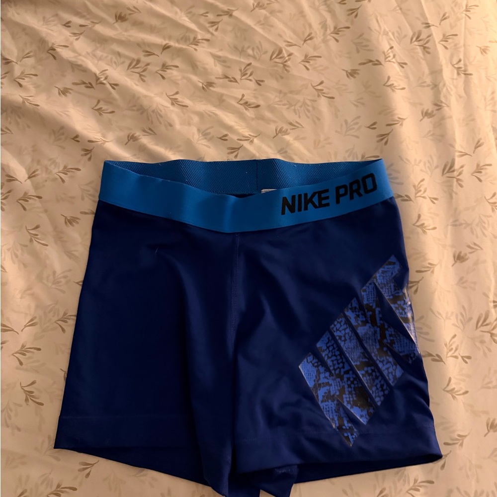 Nike Pro Royal Blue Performance Shorts